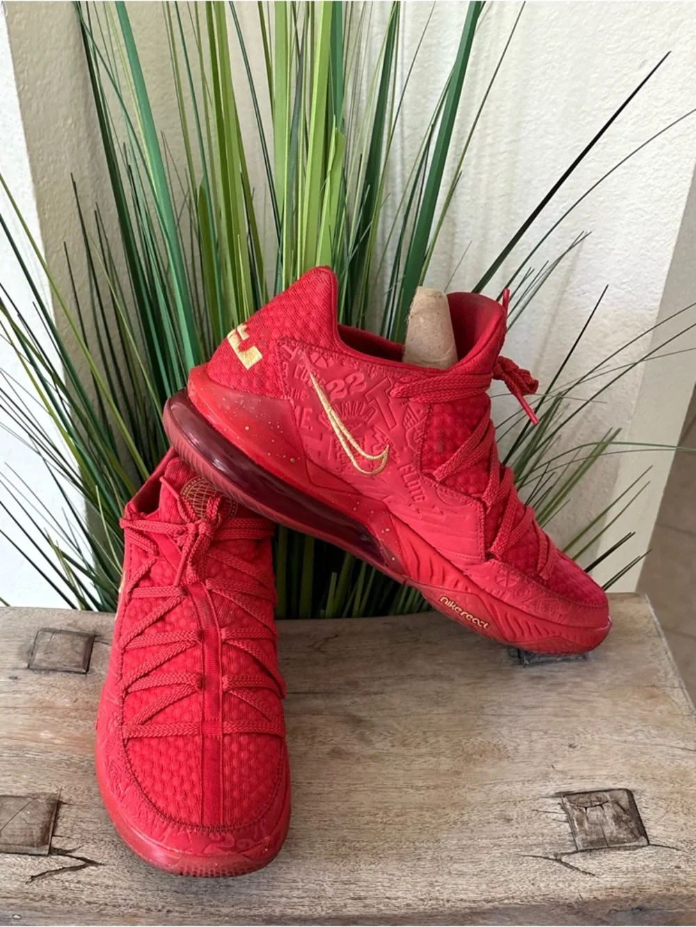 Nike Titan X LeBron 17 Low Agimat Basketball Sneakers